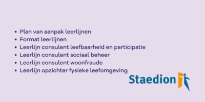 Staedion leerlijnen