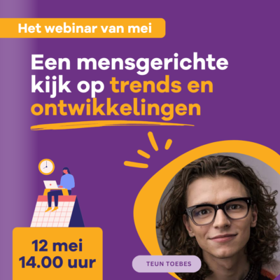 Webinar maandthema Trends en ontwikkelingen