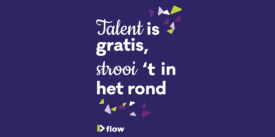 Strooi talent in het rond