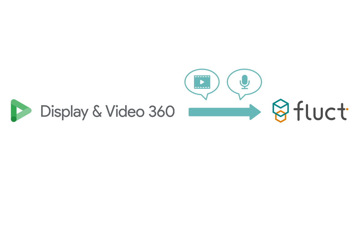 SSP「fluct」、GoogleのDSP「Display & Video 360」と音声・動画広告でRTB接続し、音声・動画領域を強化