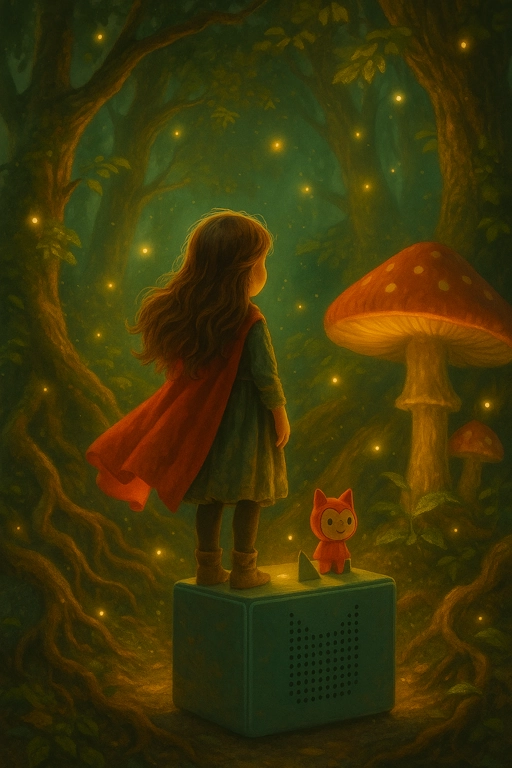 Kind als Held einer personalisierten Hörgeschichte