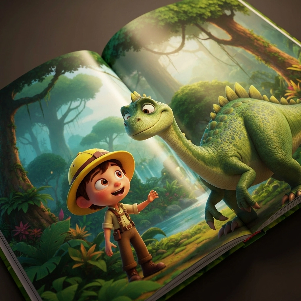Dinosaurier-Expedition personalisiert