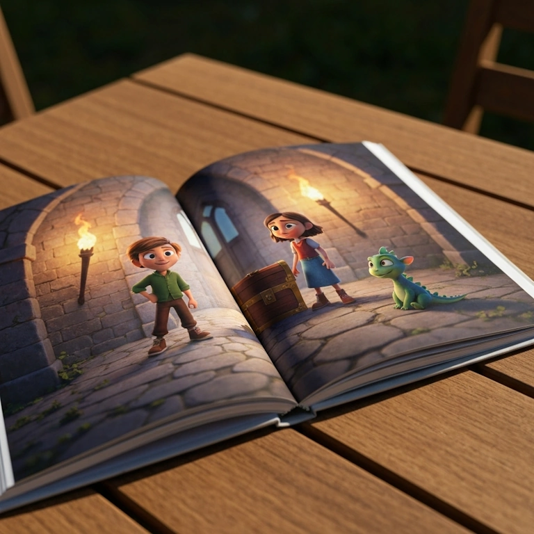 Personalisiertes Kinderbuch für 8-10 Jahre