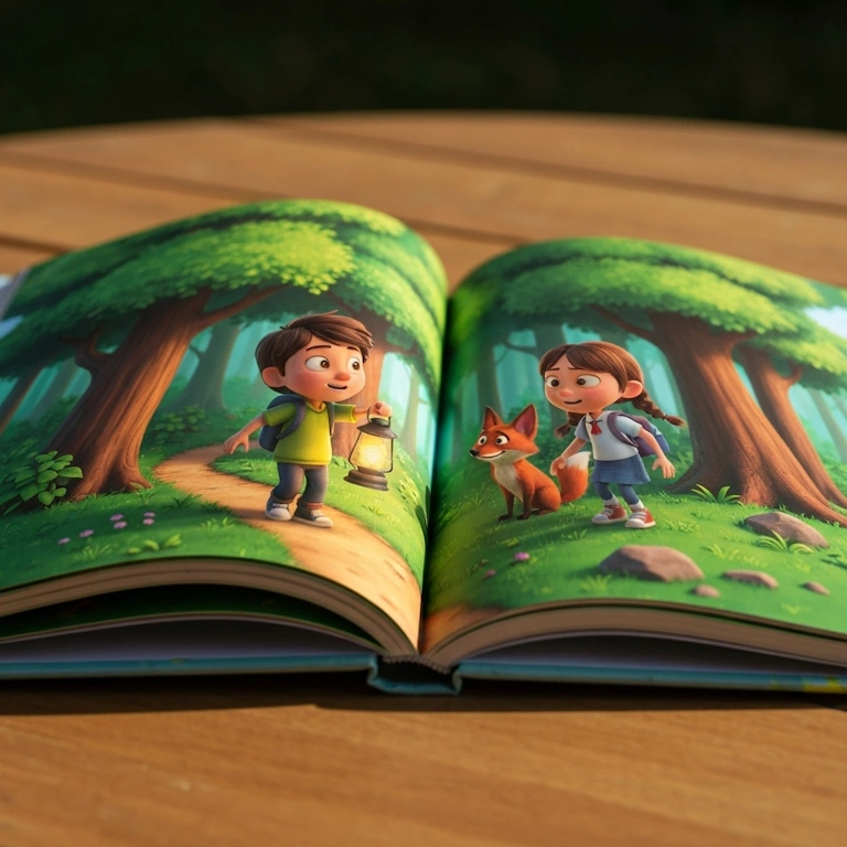 Personalisiertes Kinderbuch für 6-7 Jahre