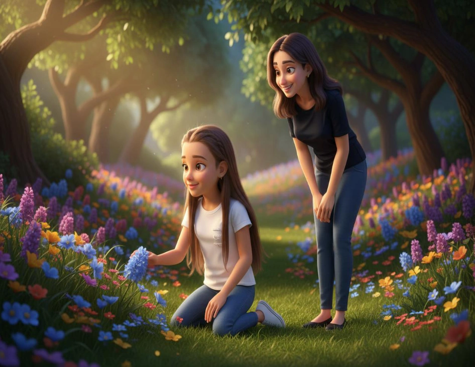 Girl & Mom Children's Book
