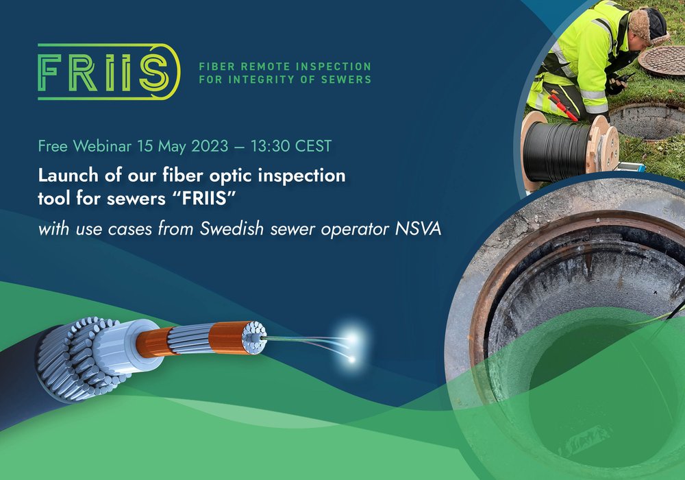 Webinar: Product launch of fiber optic inspection tool for sewers "FRIIS"