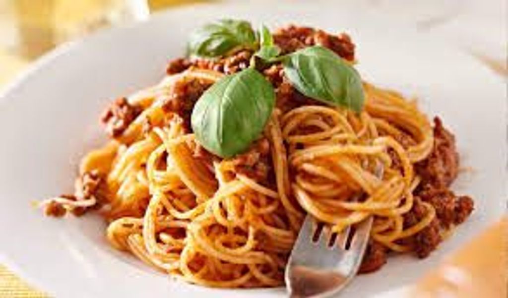 Pasta a la boloñesa