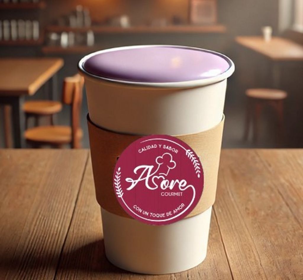 Taro Latte 16 oz
