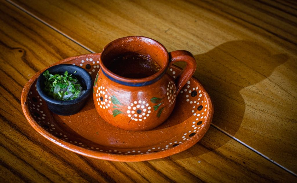 Consomé de Borrego con carne