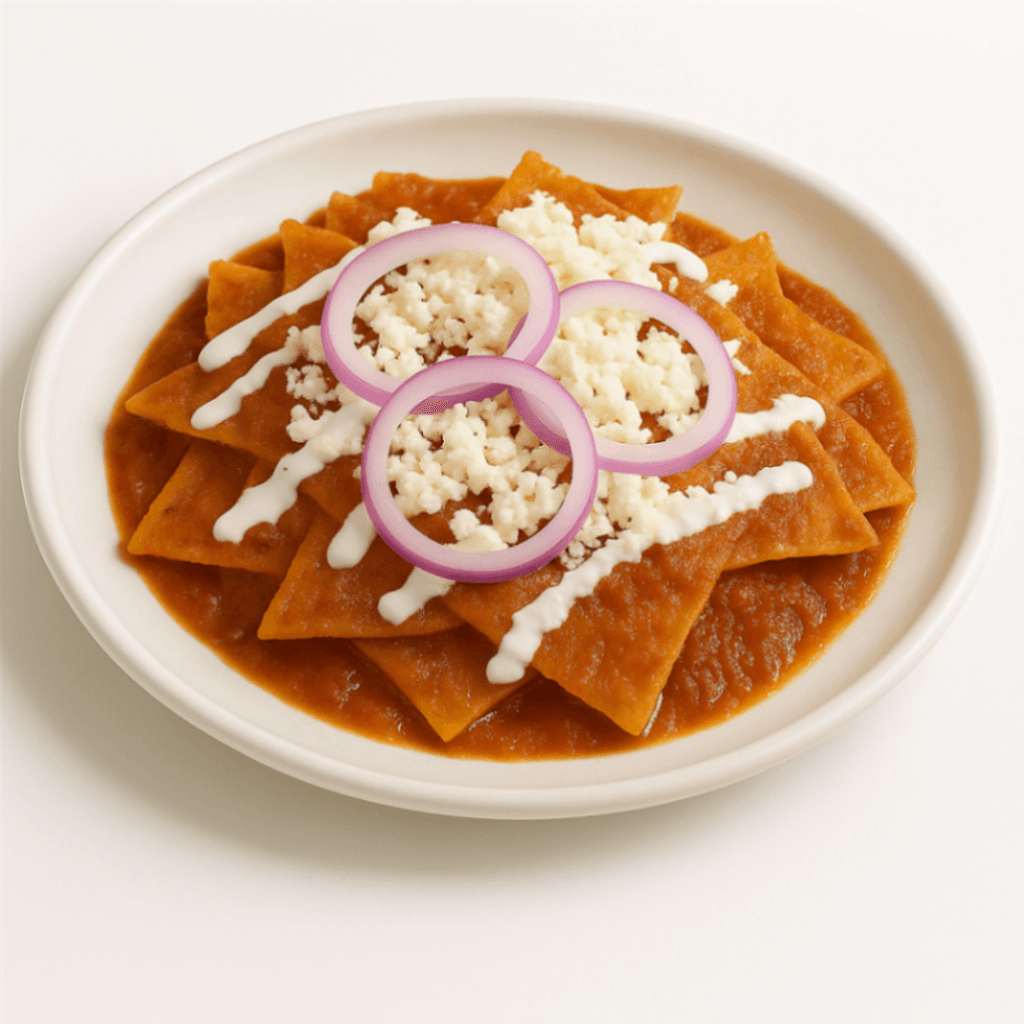 Chilaquiles rojos