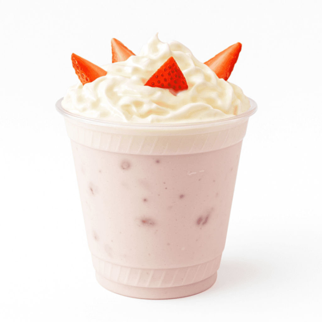 Fresas con crema