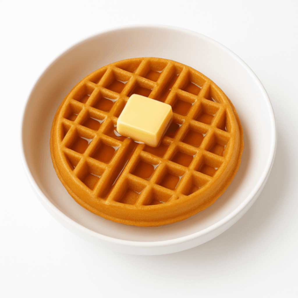 Waffle Maple + Mantequilla