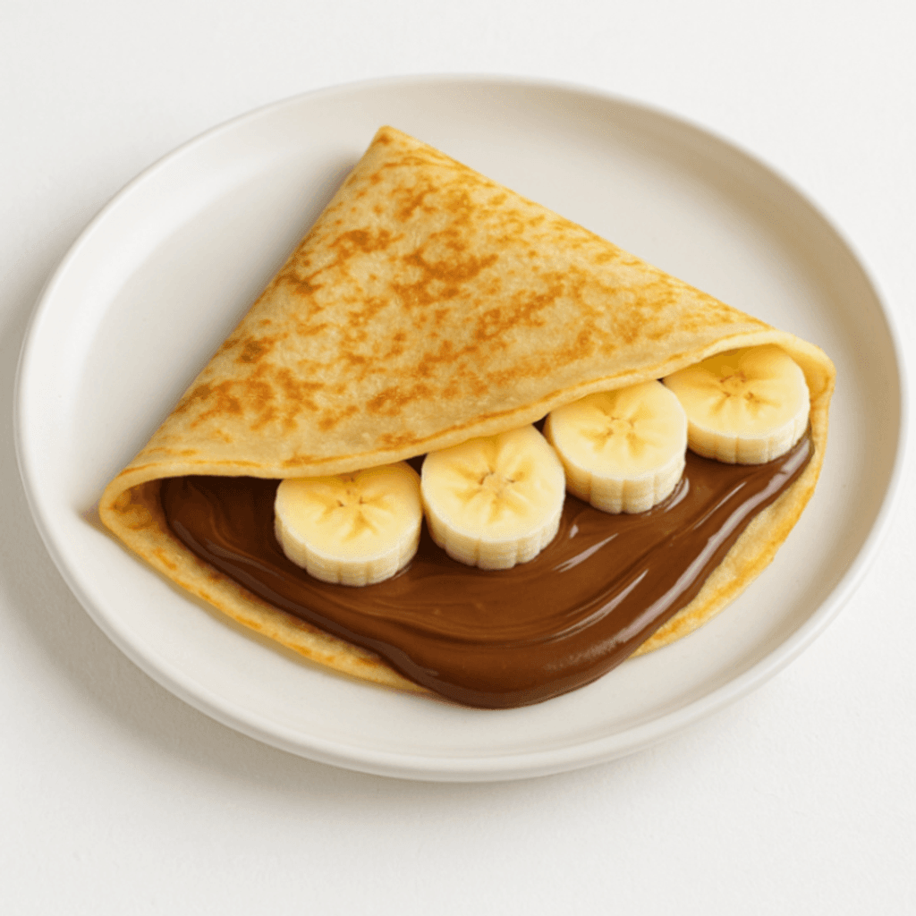 Crepa Plátano & Nutella