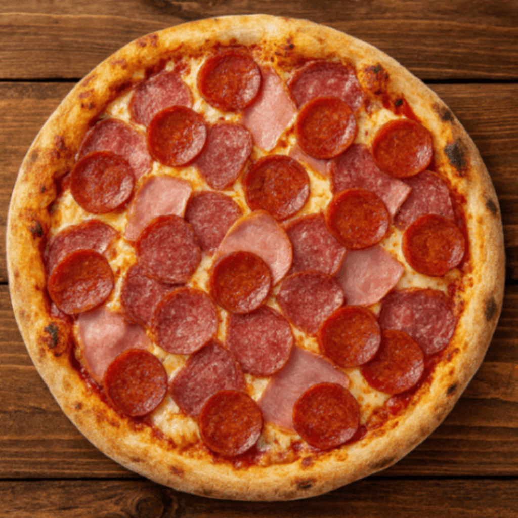 Pizza Carnes Frías (Tradicional)