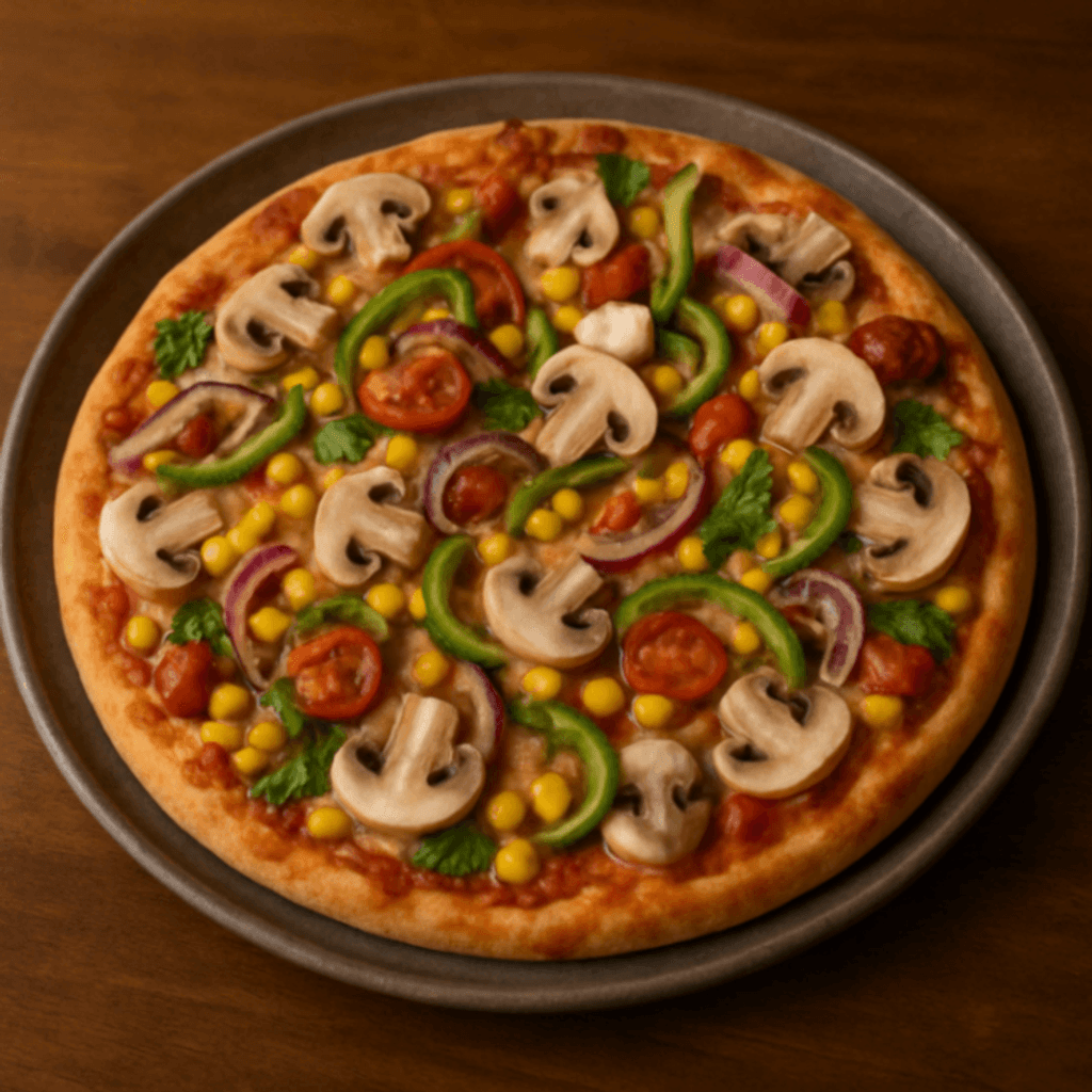 Pizza Champiñones (Tradicional)
