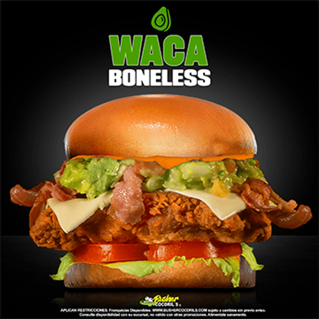 Hamburguesa Waca Boneless