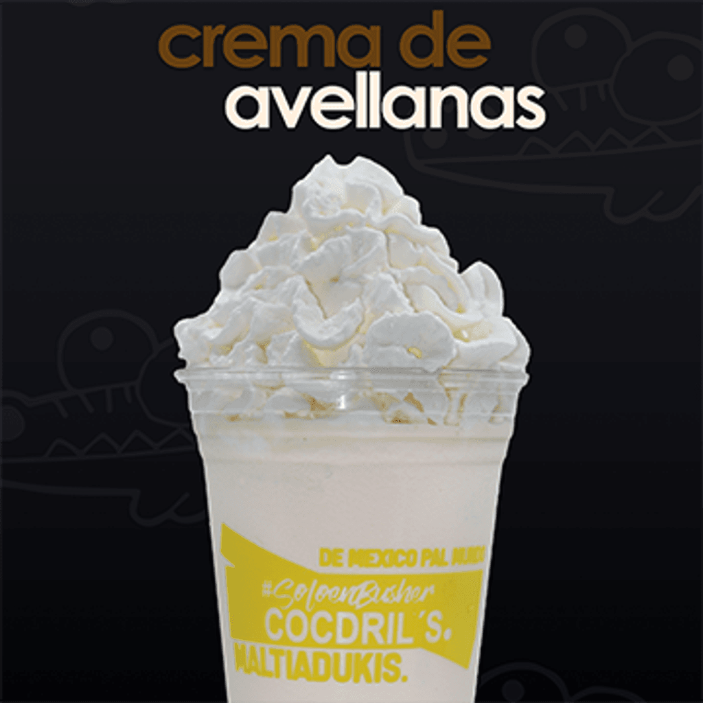Malteada de Crema de Avellanas (16 oz)