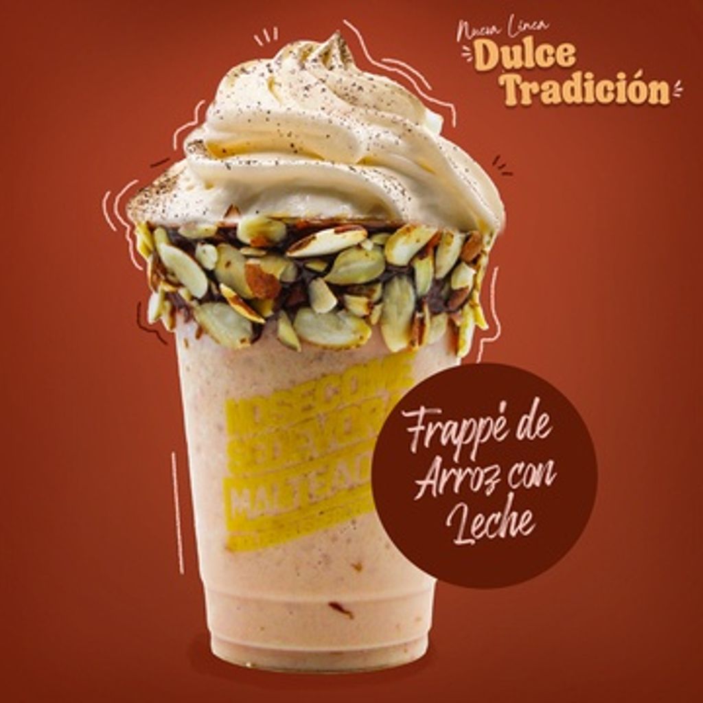 Frappé de Arroz con Leche