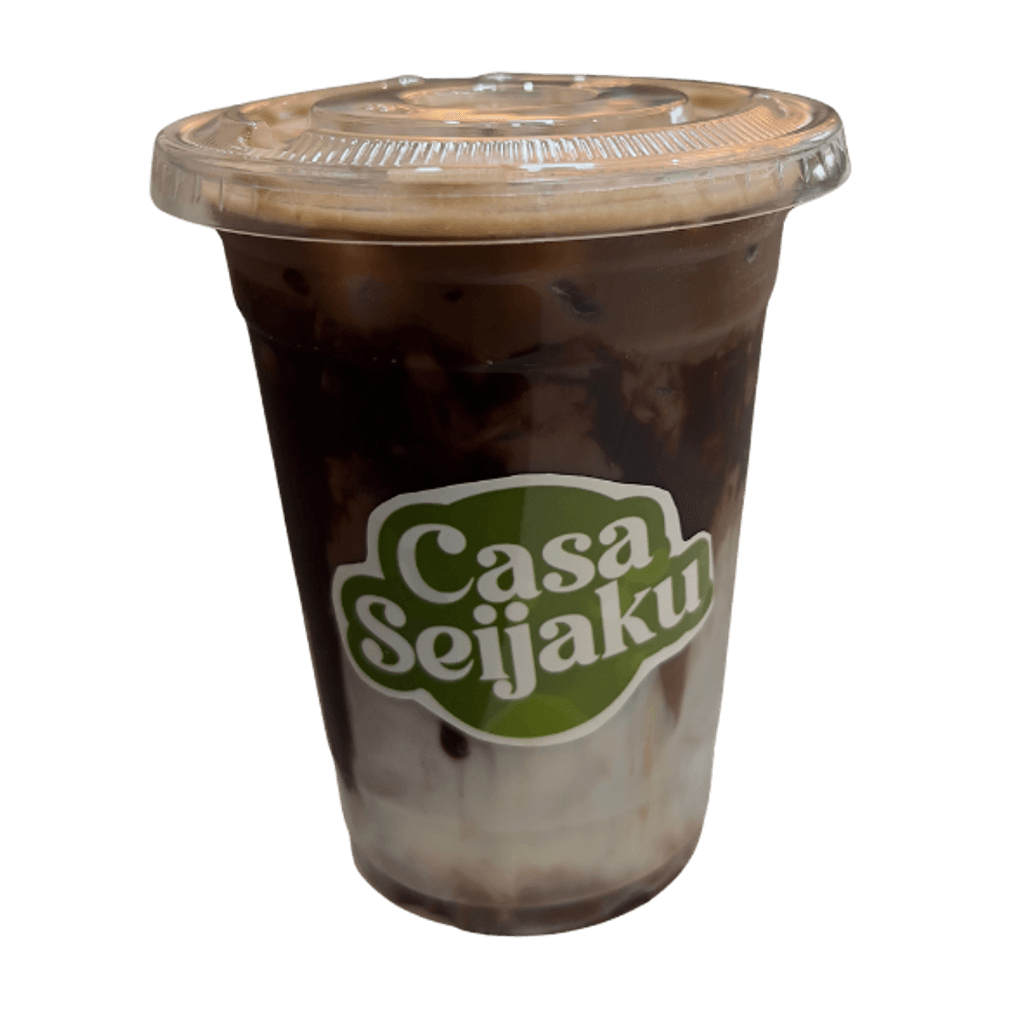 Iced moka latte