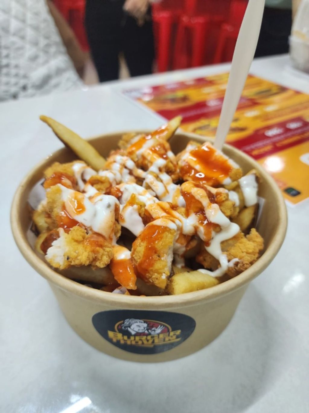 Papas con Boneless