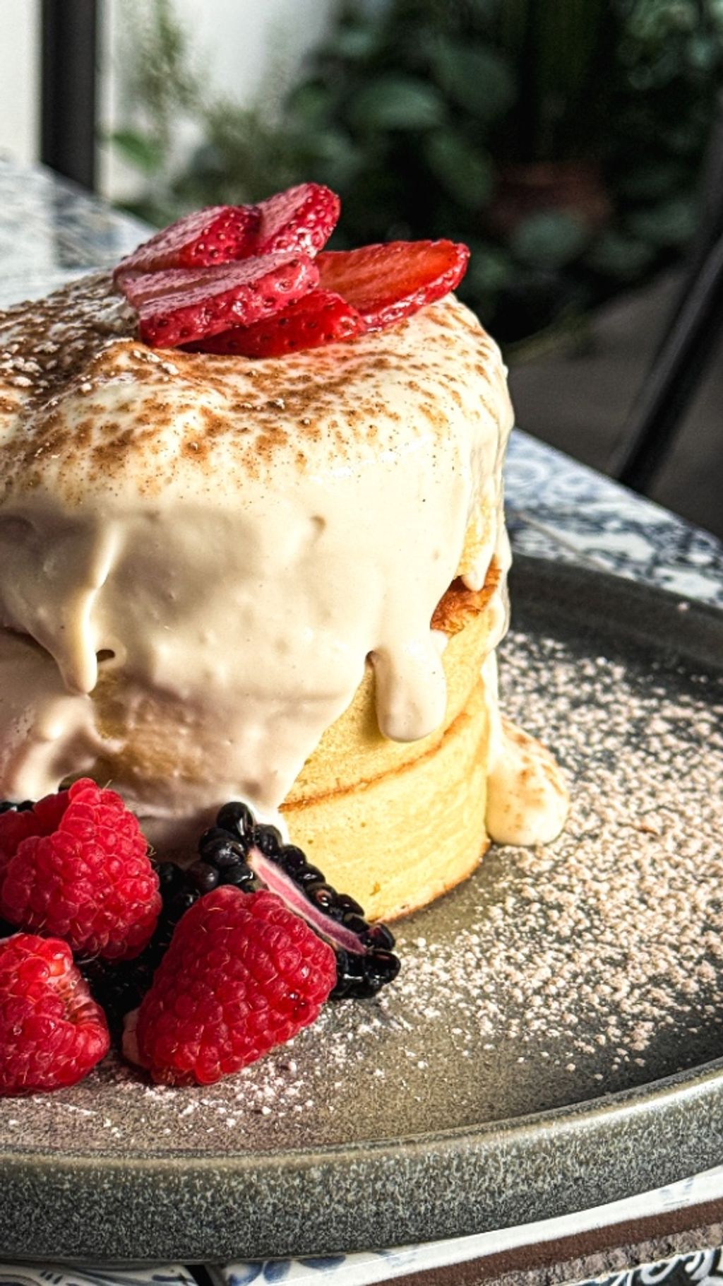 Cinammon Roll Pancakes