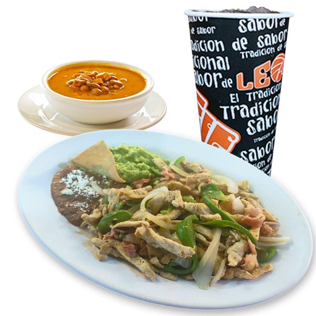 Paq 16 (Fajita De Pollo, 1/2 De Frij Y Ref Rellenable)