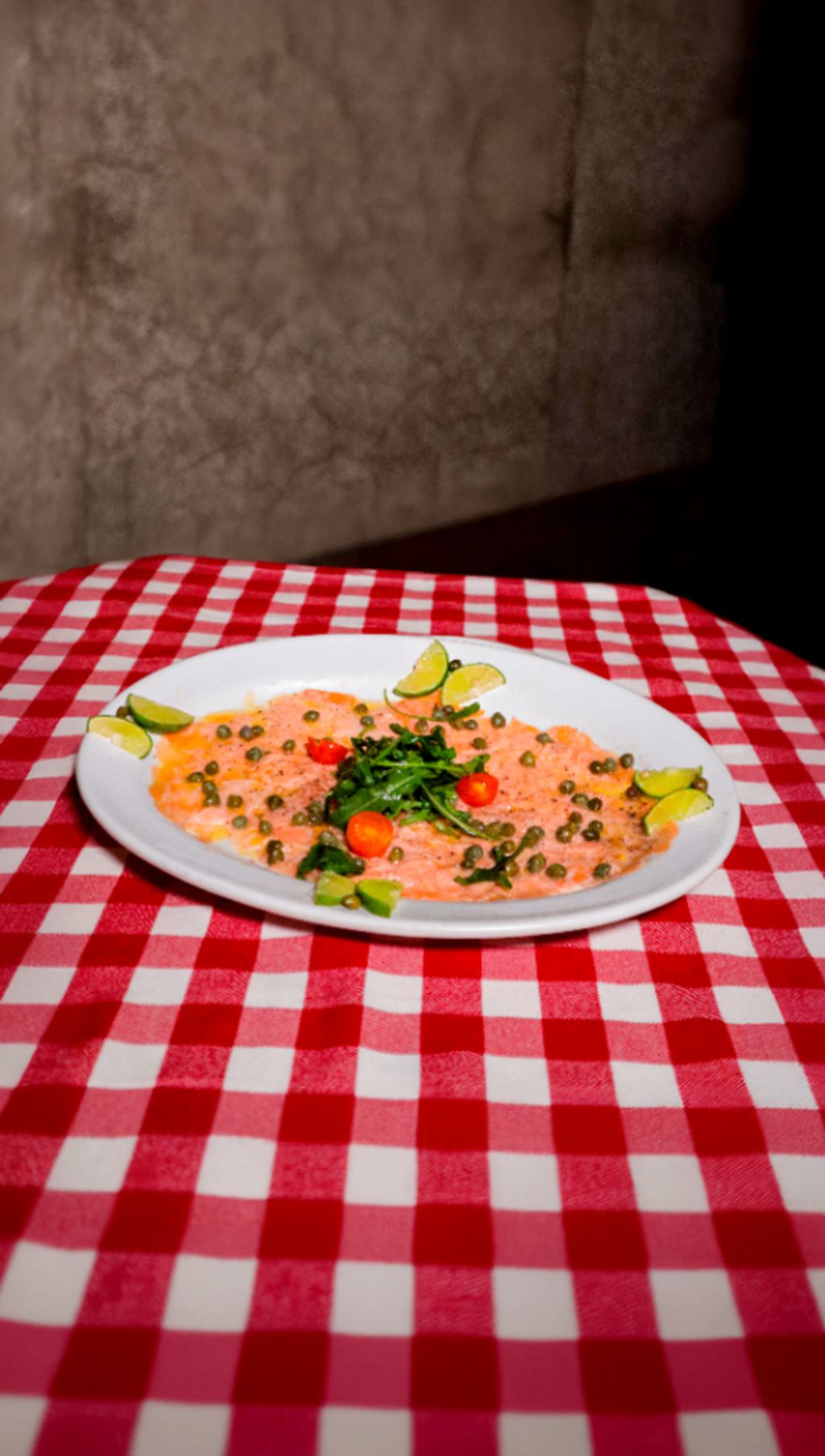Carpaccio De Salmón