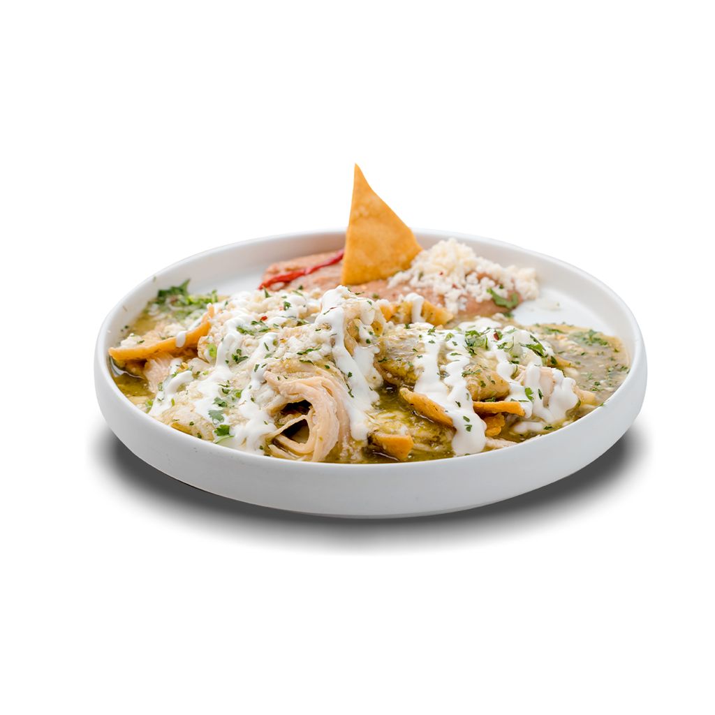Chilaquiles con Pollo