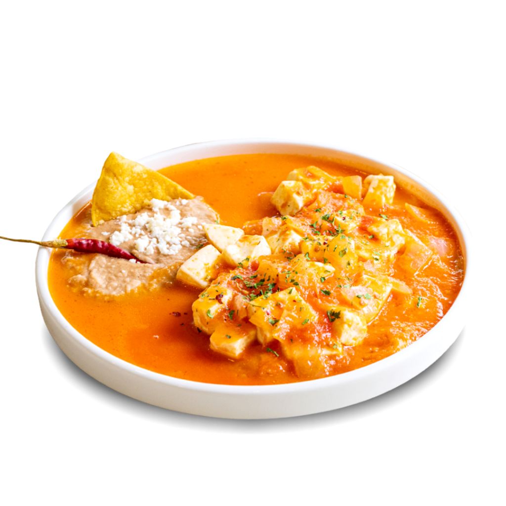 Queso en Salsa Roja o en Salsa Casa Bisquet