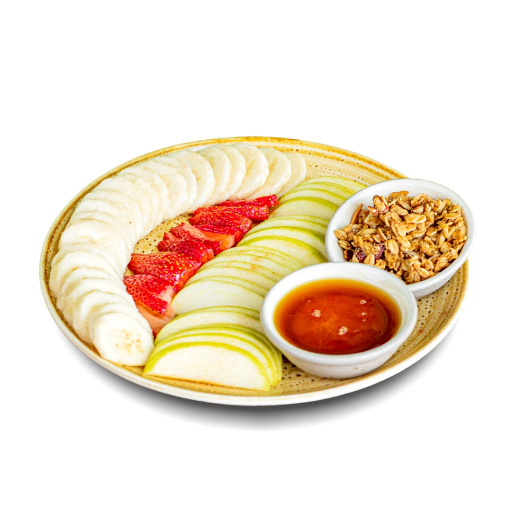 Plato de fruta de temporada