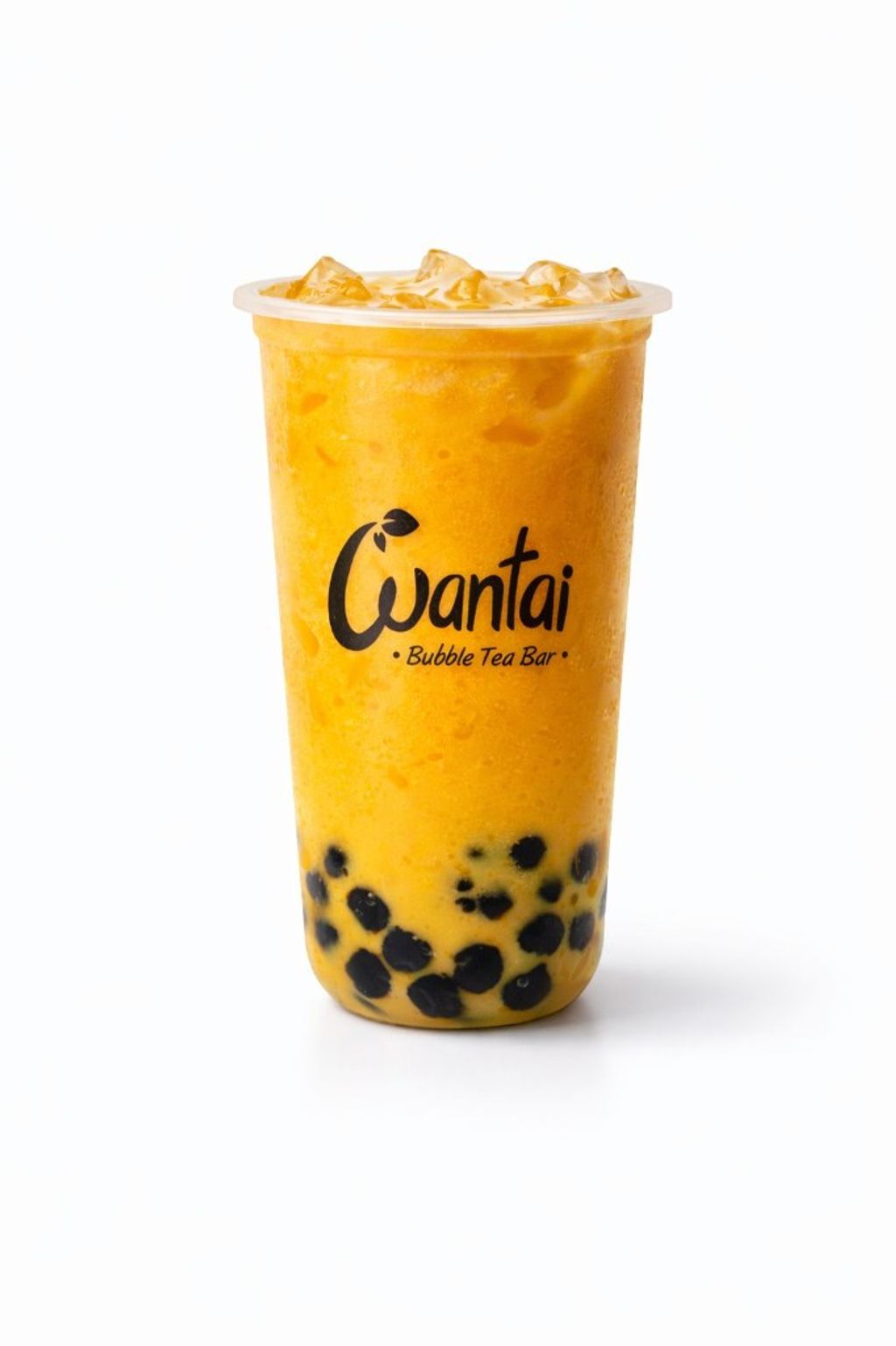 Mango Green Milk Tea