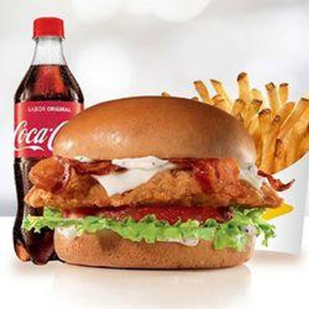 Combo Bacon Swiss Crispy