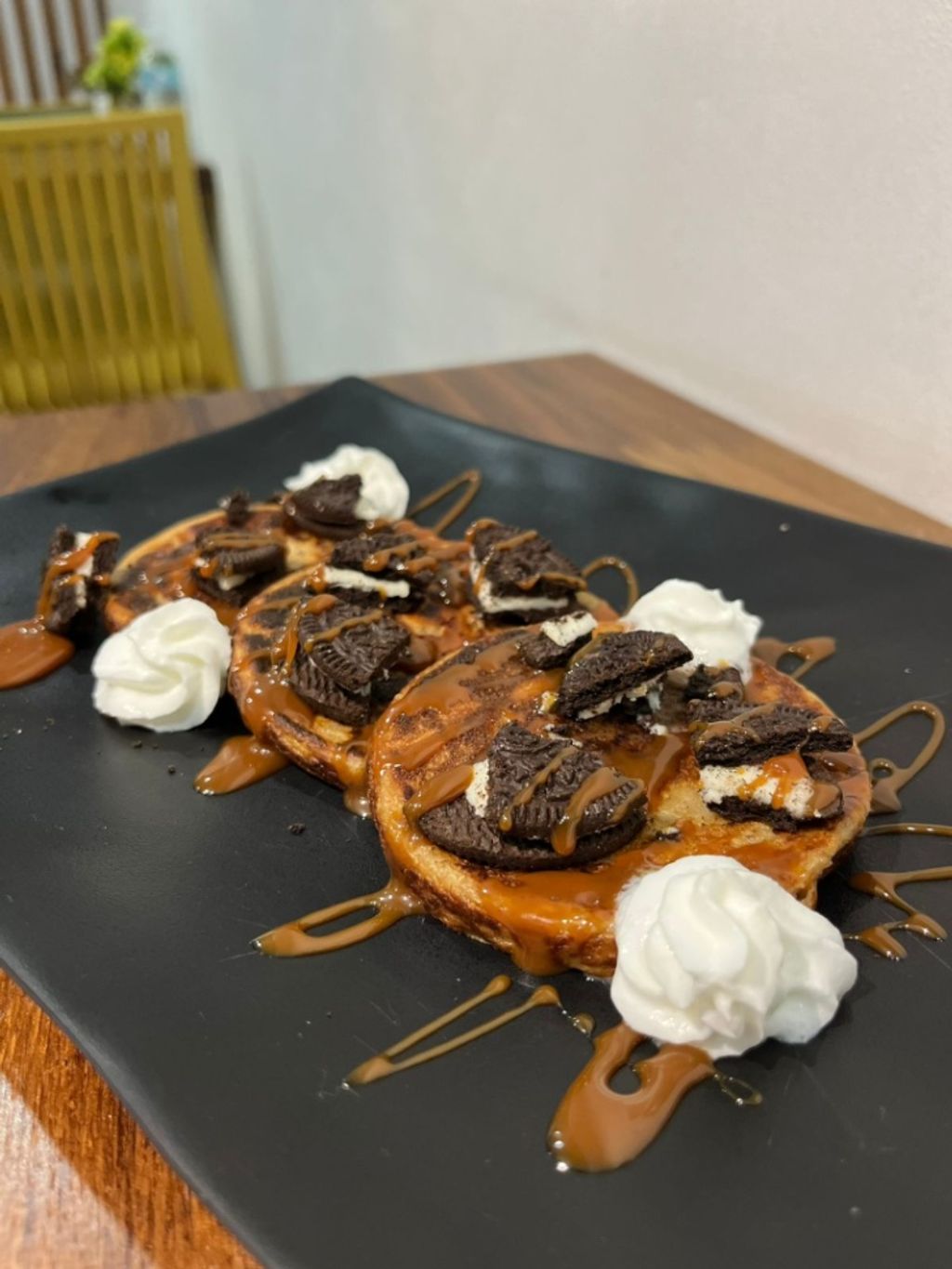 Mini hotcakes de avena 