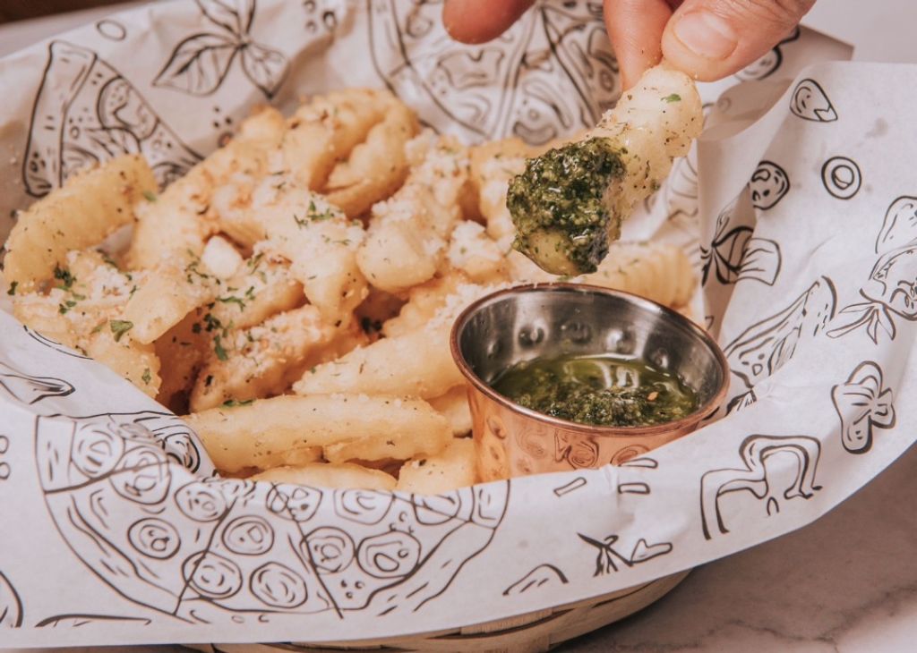 PAPAS A LA PARMESANO