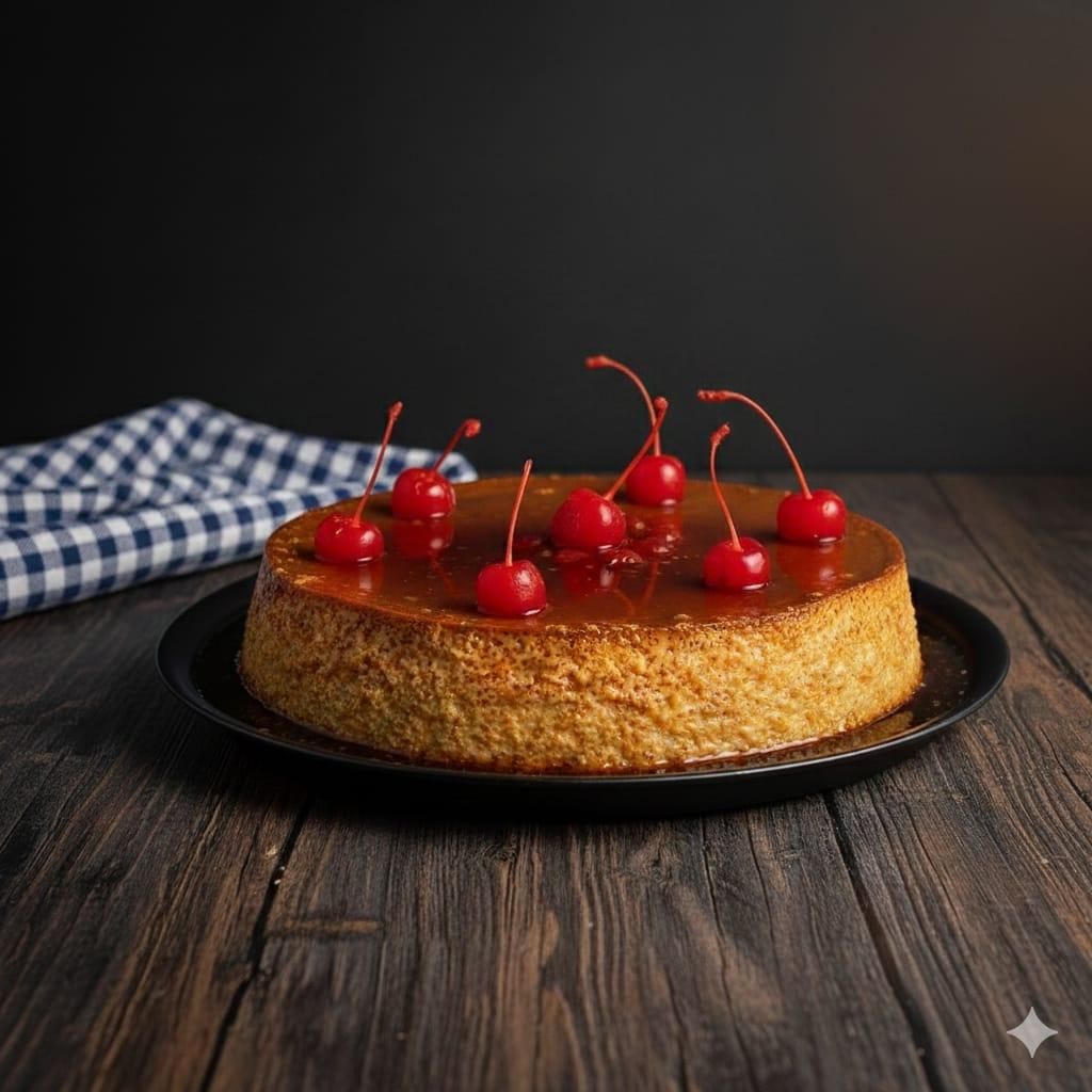 Flan Mediano