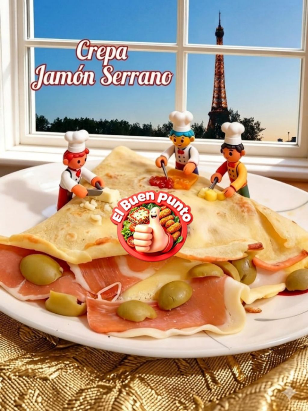 Crepa de Jamón Serrano