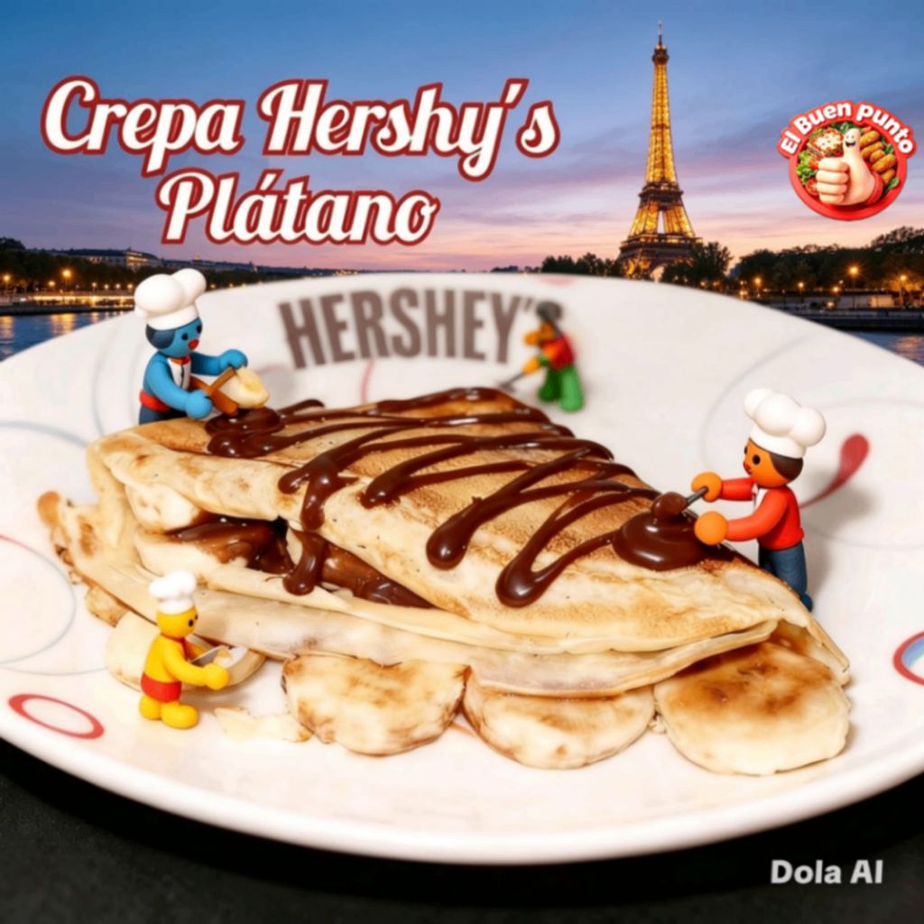 Hershey's con plátano