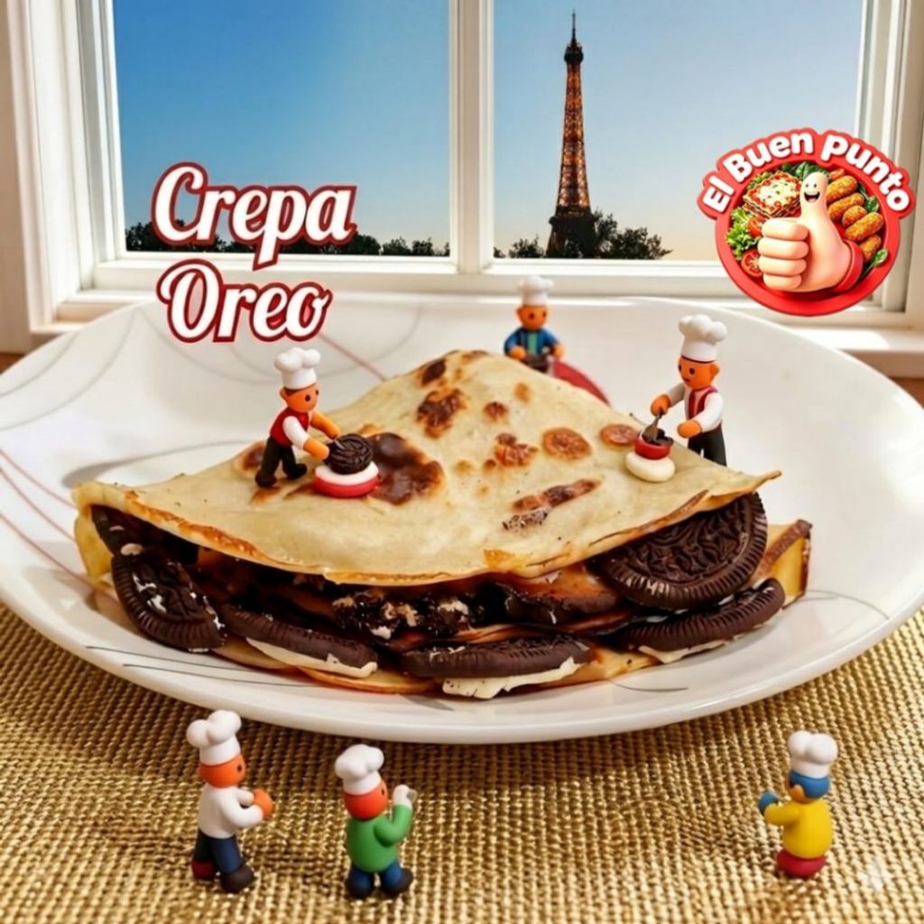Crepa de Oreo
