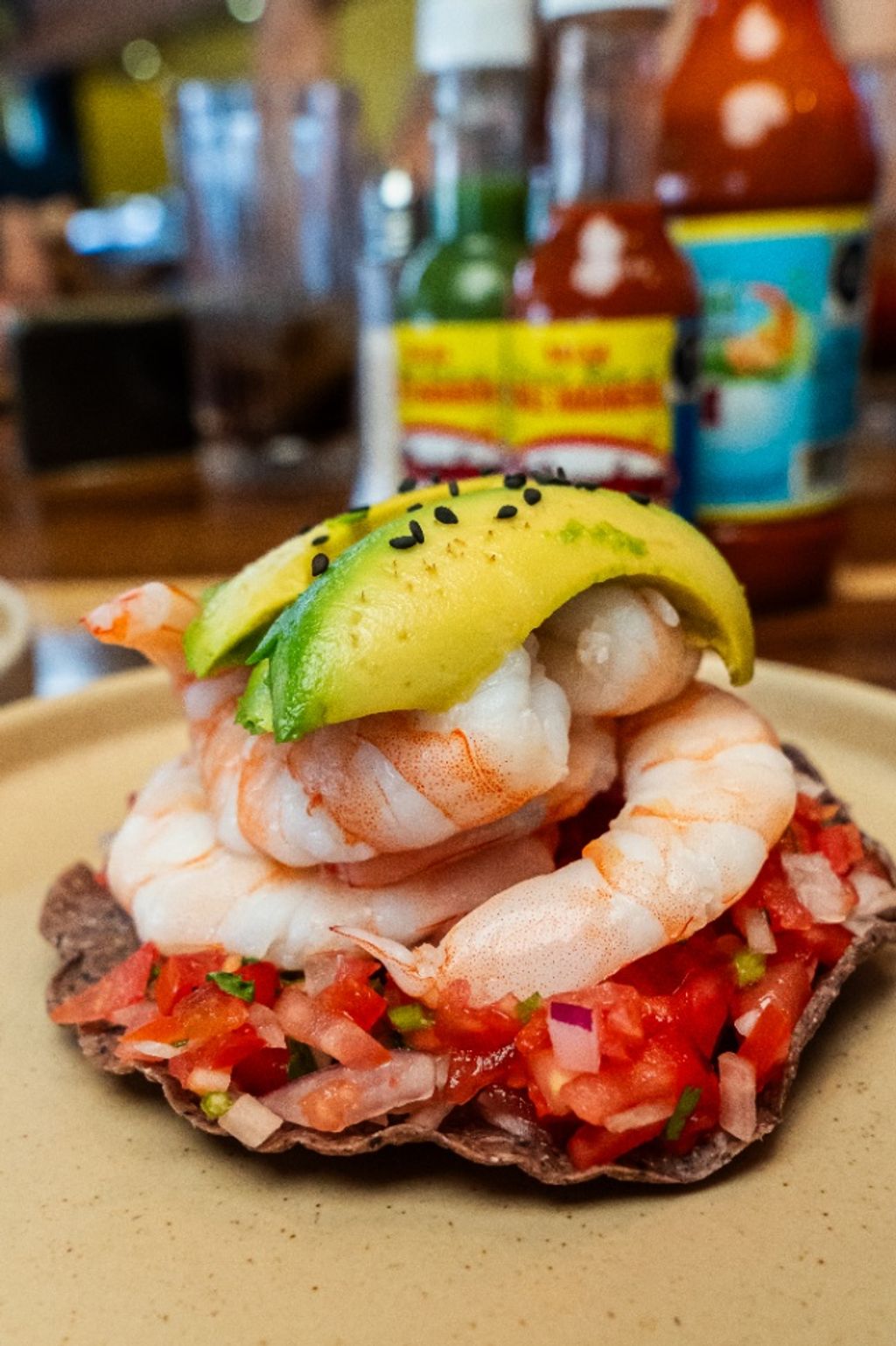 TOSTADA CAMARON