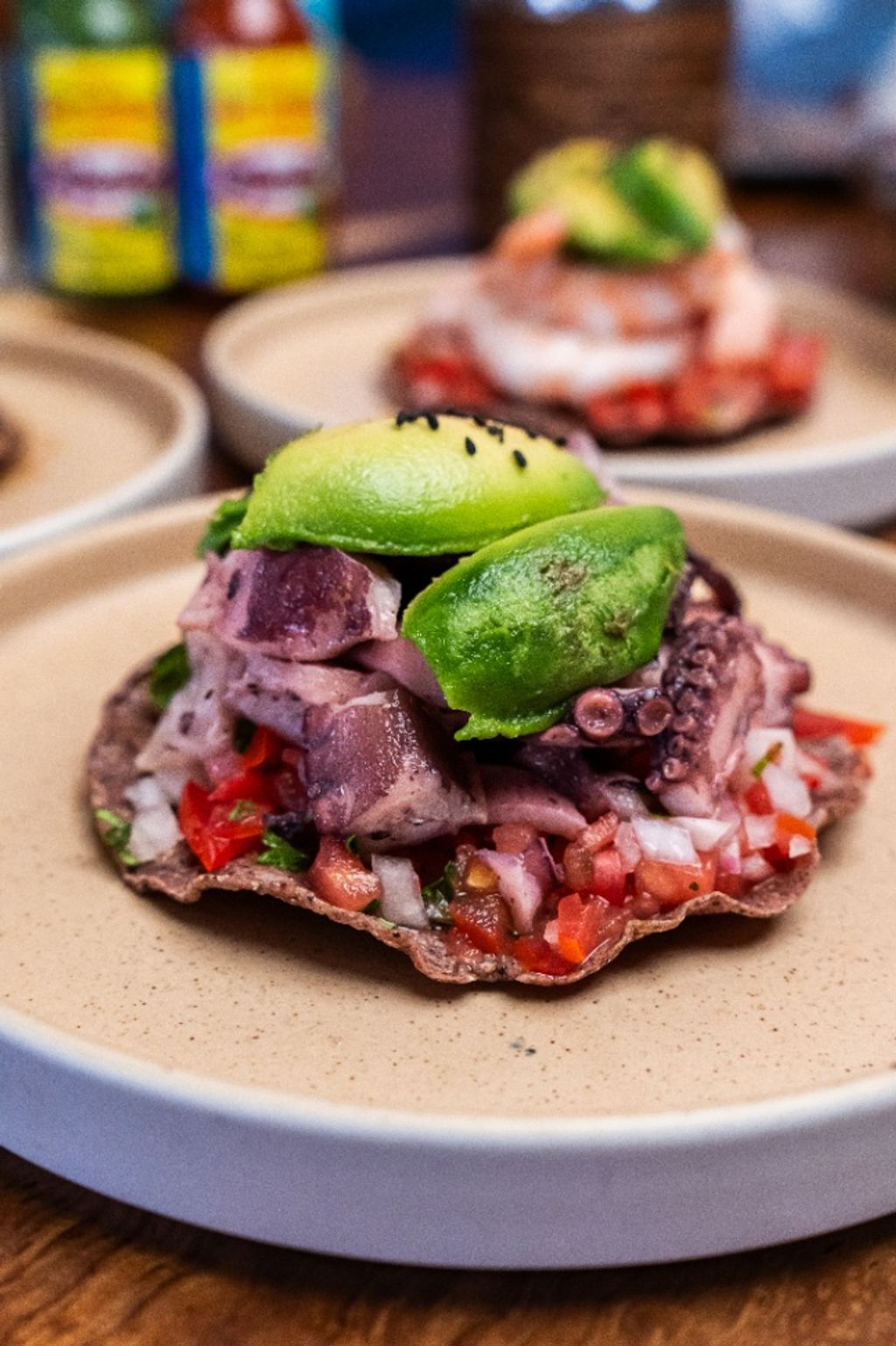 TOSTADA DE PULPO