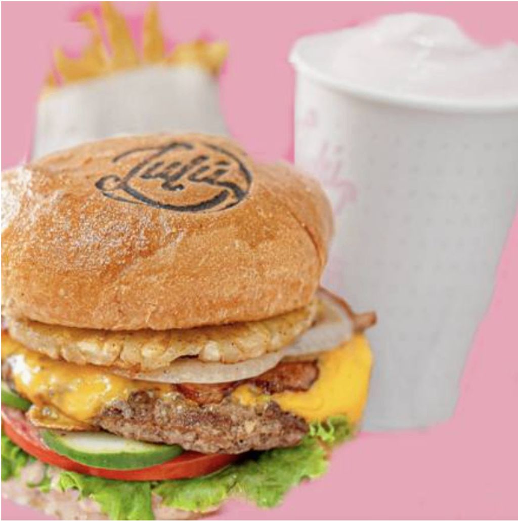 Combo Burger Hawaiana