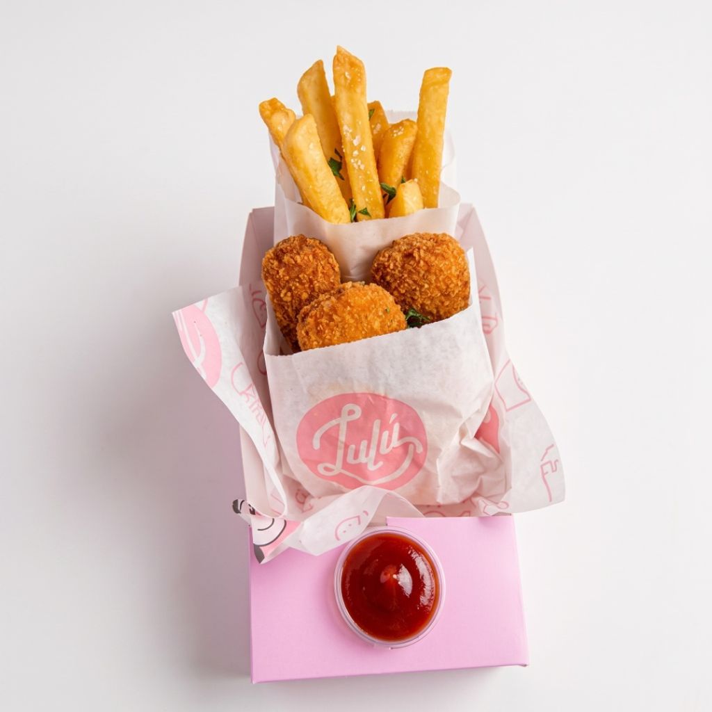 Kids Nuggets y Papas (frutsi)