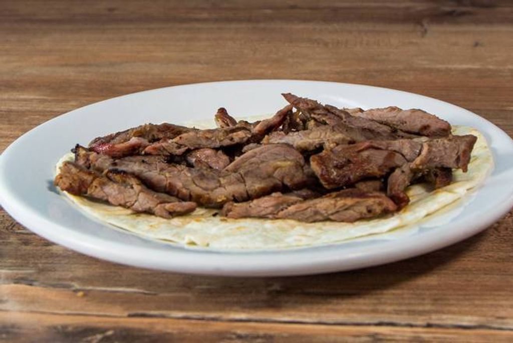 Taco de arrachera
