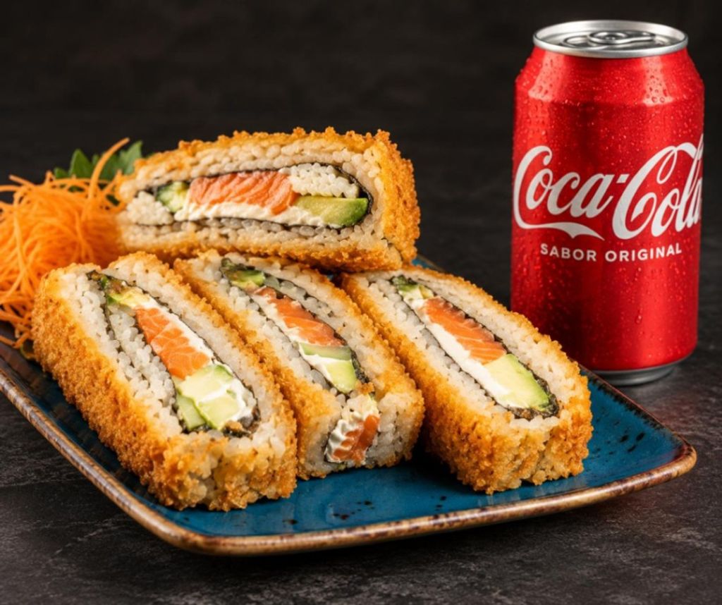 COMBO CRUNCHY SALMON SANDWICH
