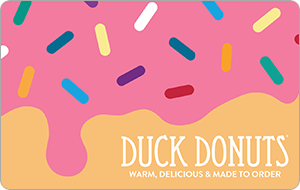 Duck Donuts gift card
