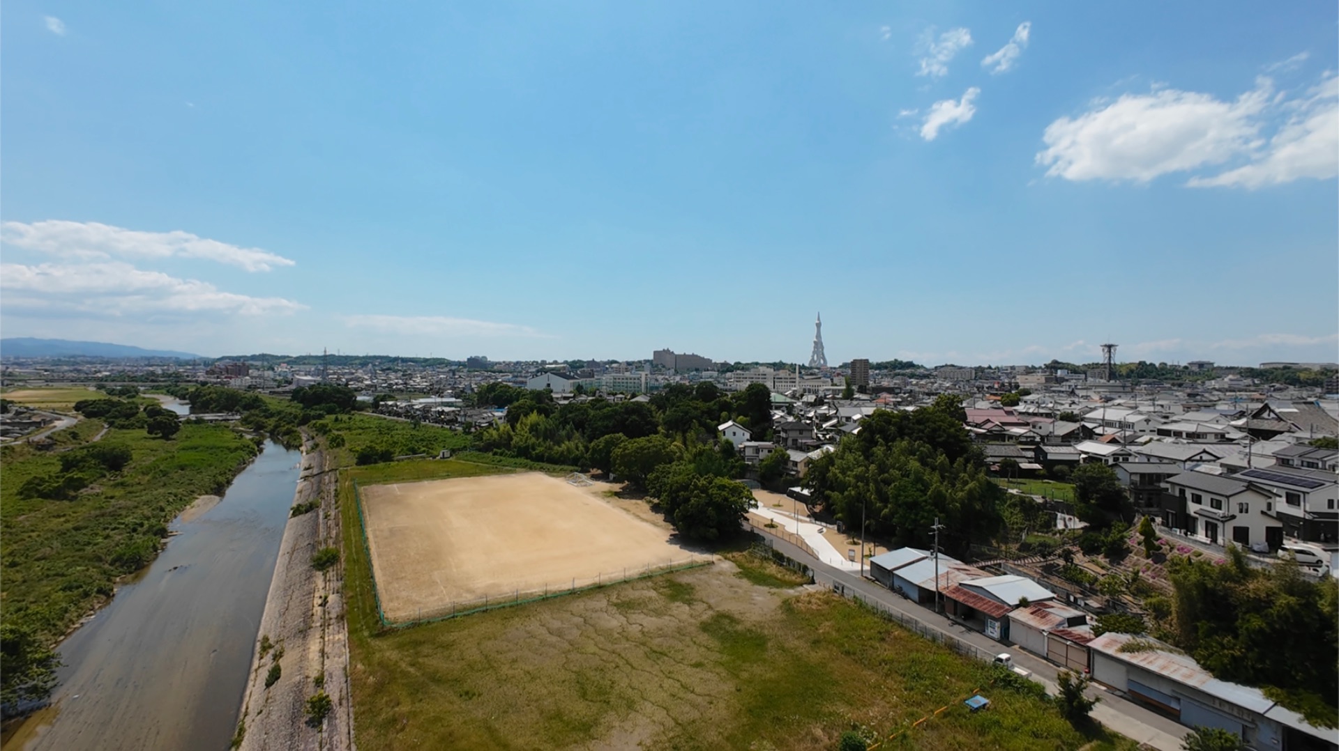 富田林石川河川敷