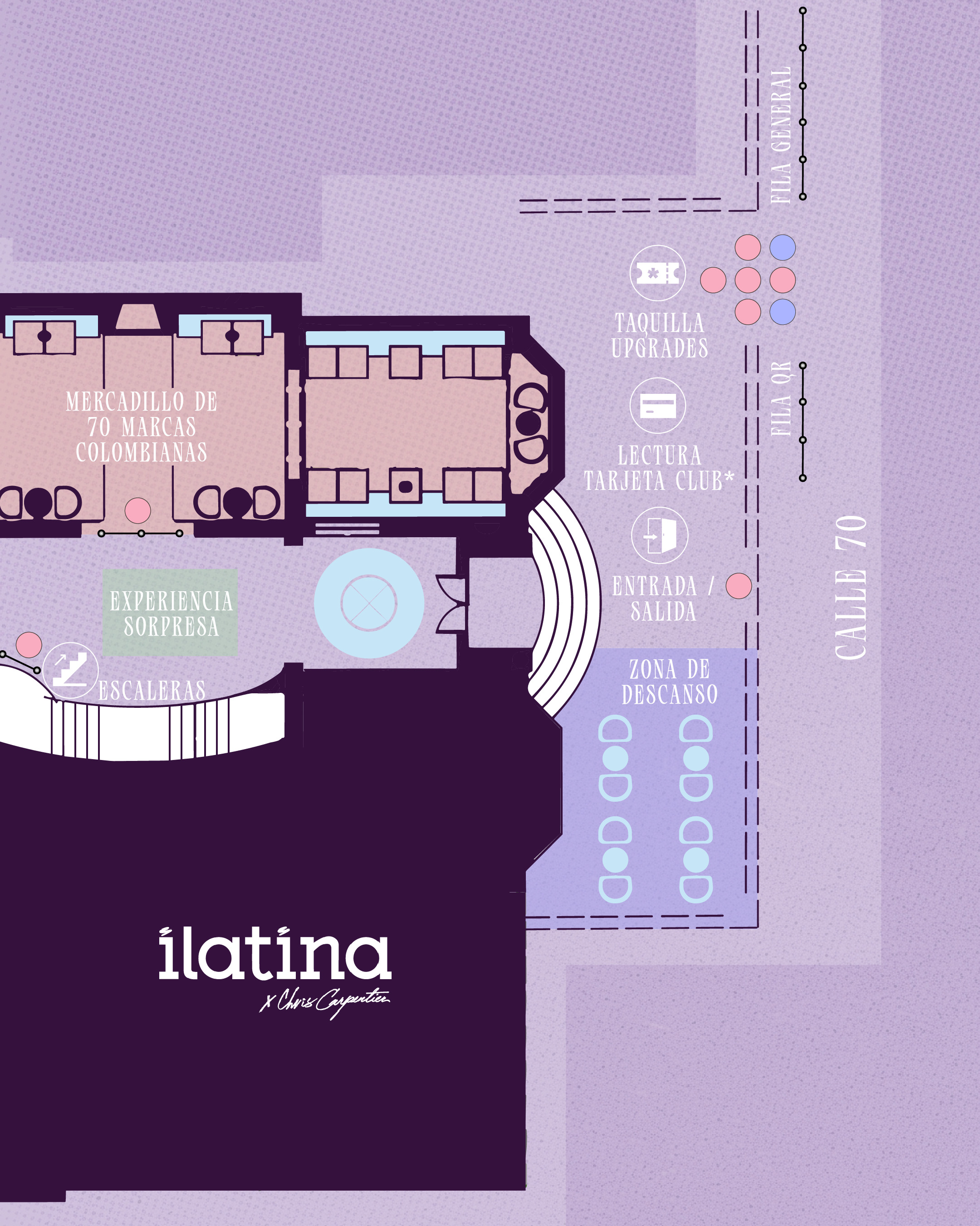 latte* sessions 021 - Bogotá: 17 de octubre [MORNING GLAM BAR]