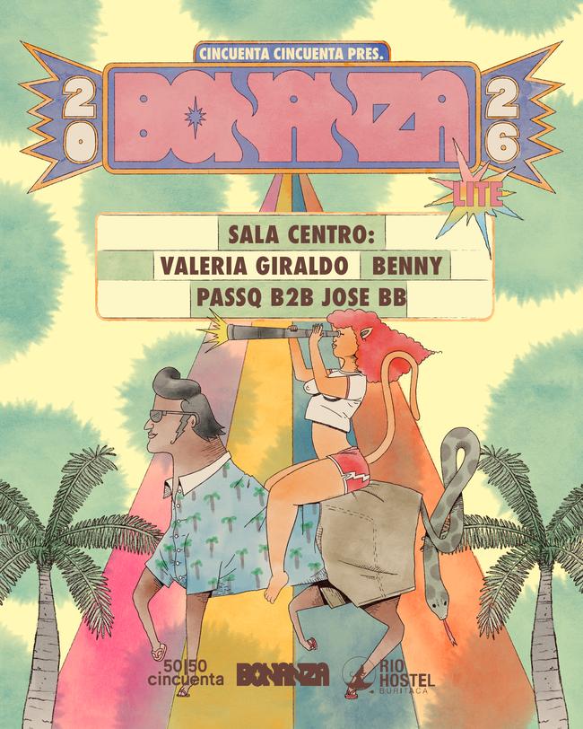 BONANZA LITE | Sab 14 Feb | Sala Centro y Patio