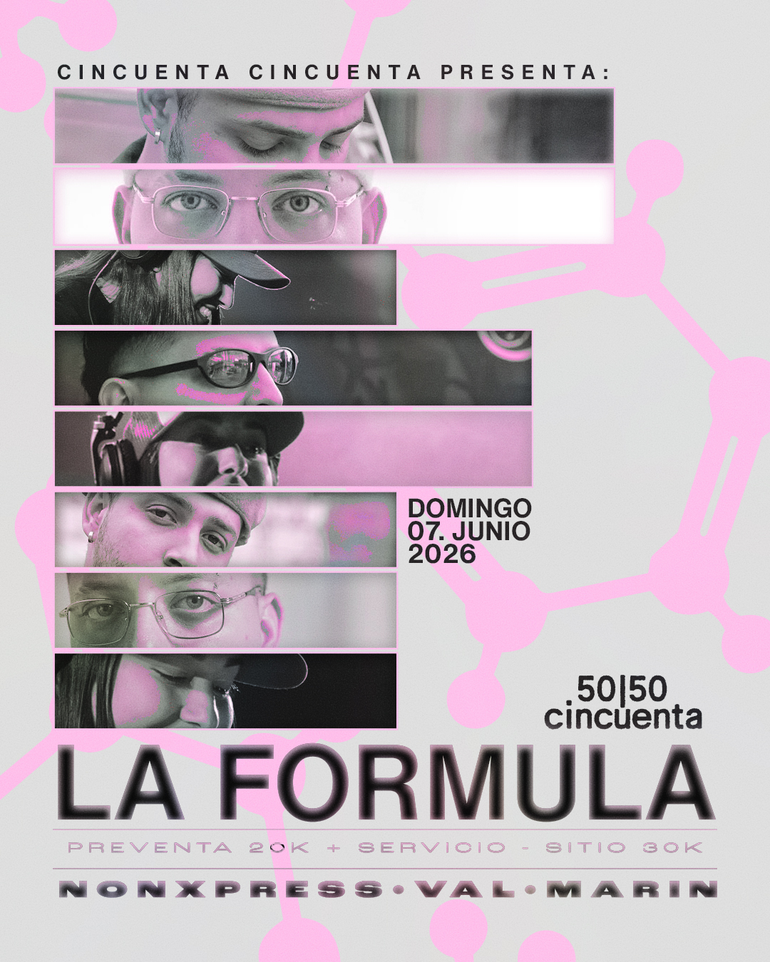 Dom 7 Junio | La Fórmula | Terraza