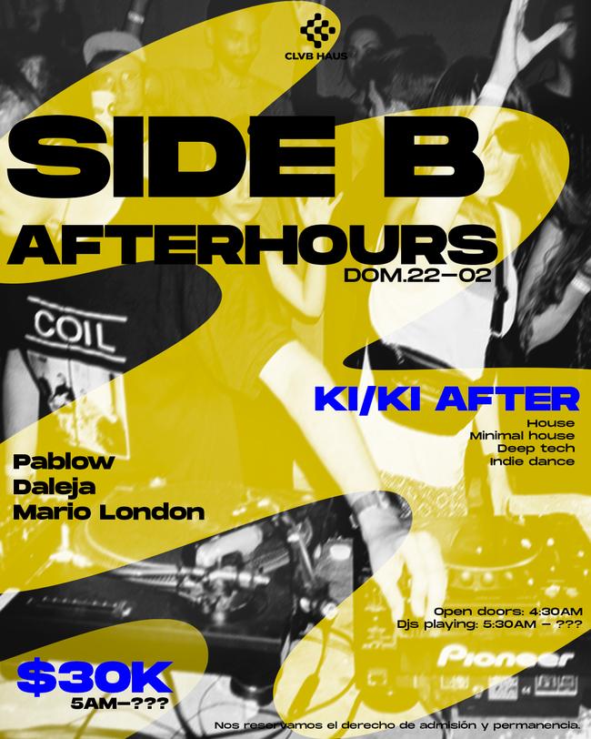 SIDE B- AFTERHOURS